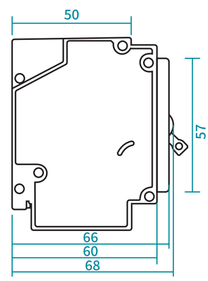 WCP Miniature Circuit Breaker Dimensions-wosomelec
